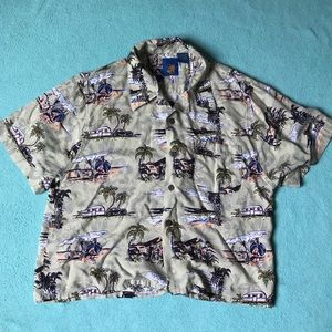 Hawaiian Button Up